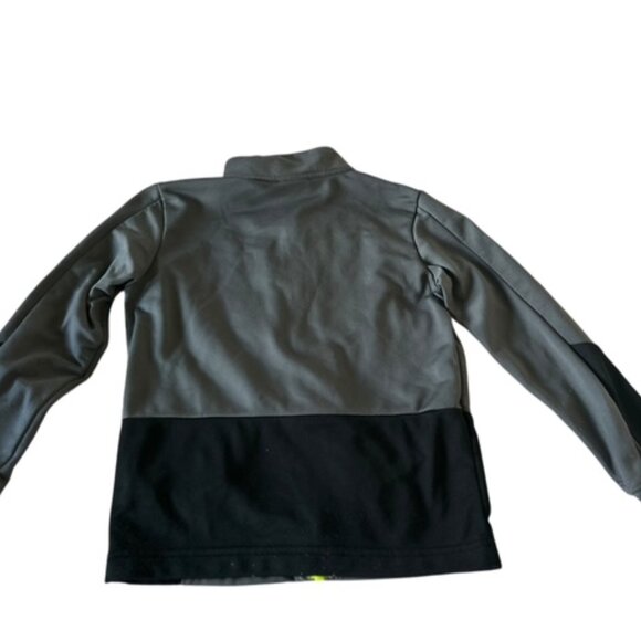 Boys Nike Tracksuit-Size S (5-6 yrs)-Zip Front-Black & Gray-Top Fleece Lined - Picture 5 of 10